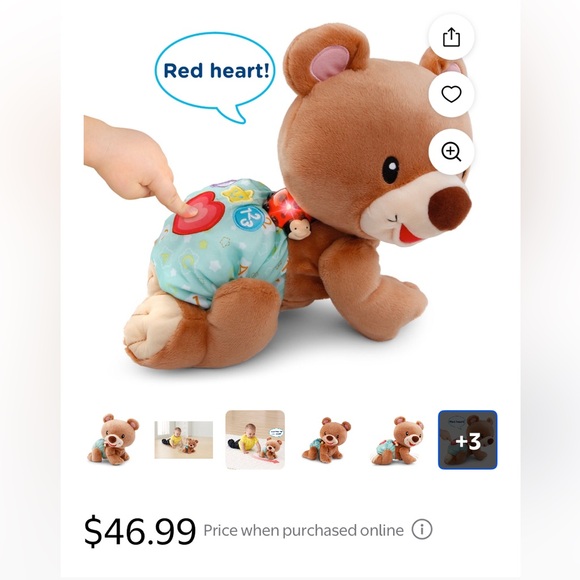 Vtech Explore and Crowl Learning Cub - Picture 2 of 9